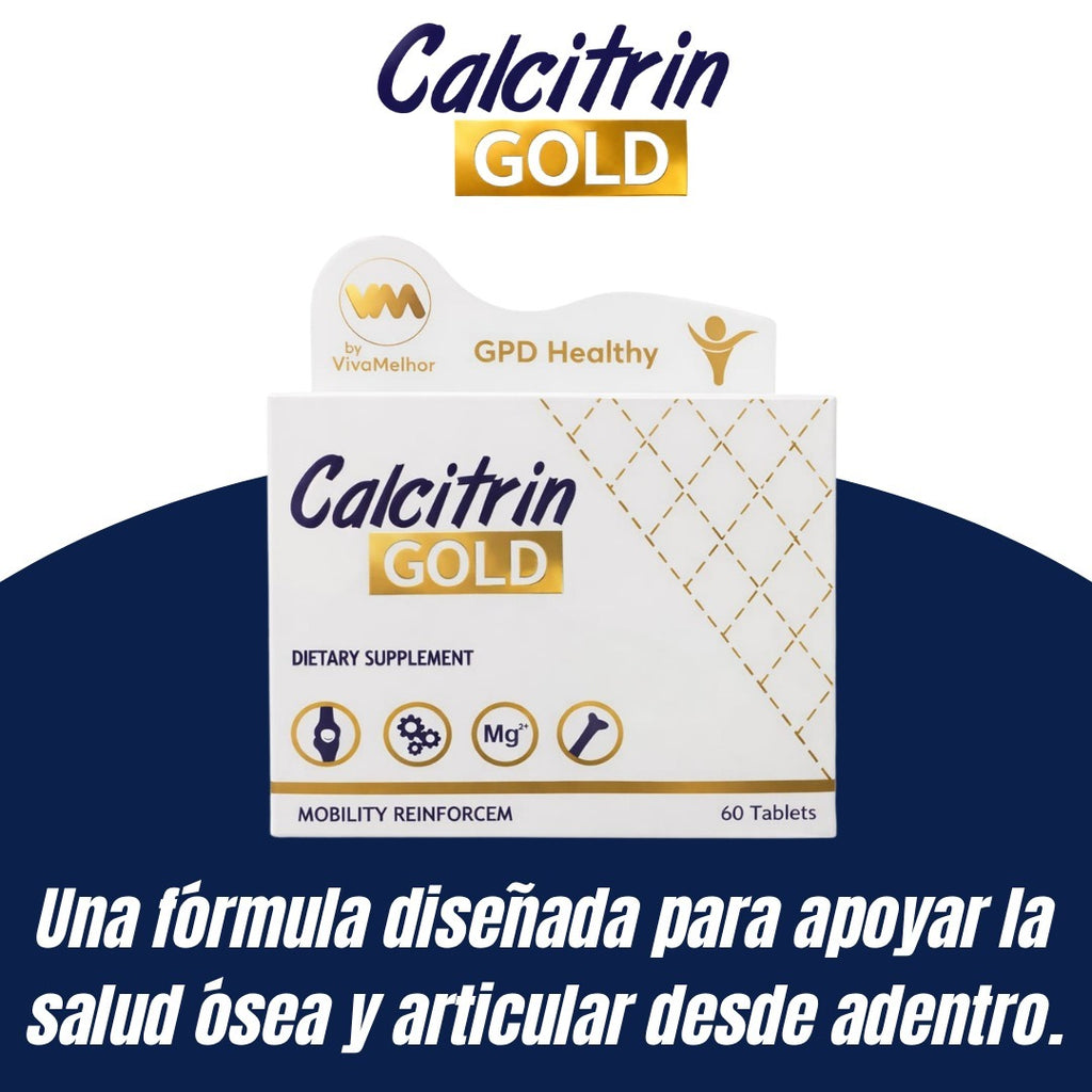 🔥¡Compra Hoy con 20% OFF + Envío Gratis y Pago Contra Entrega!🚚Recupera Tu Movilidad con Calcitrin Gold