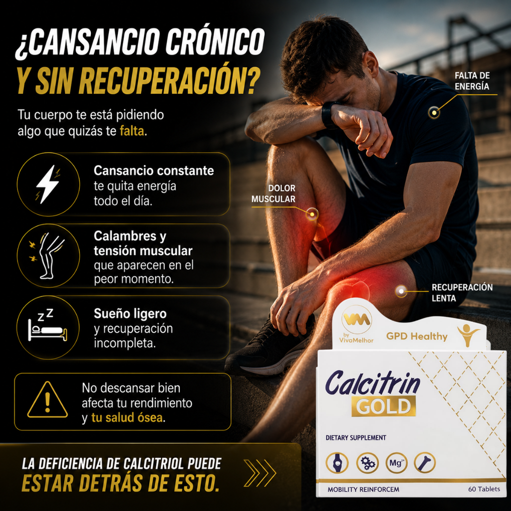 🔥¡Compra Hoy con 20% OFF + Envío Gratis y Pago Contra Entrega!🚚Recupera Tu Movilidad con Calcitrin Gold
