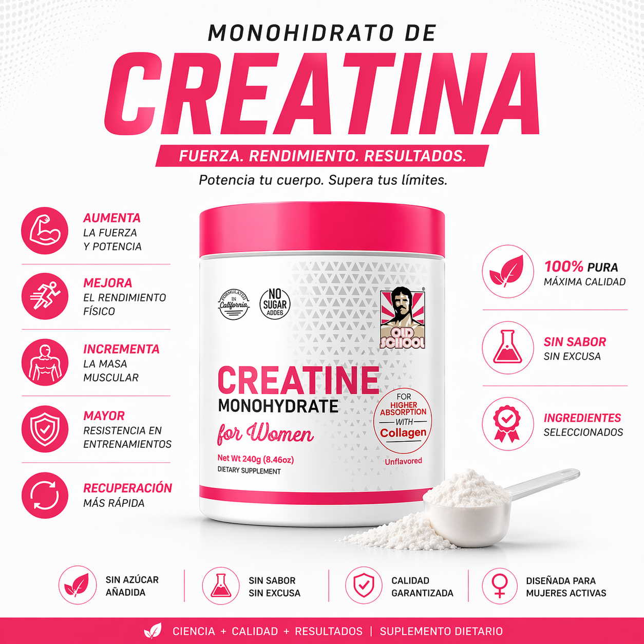 Monohidrato De Creatina