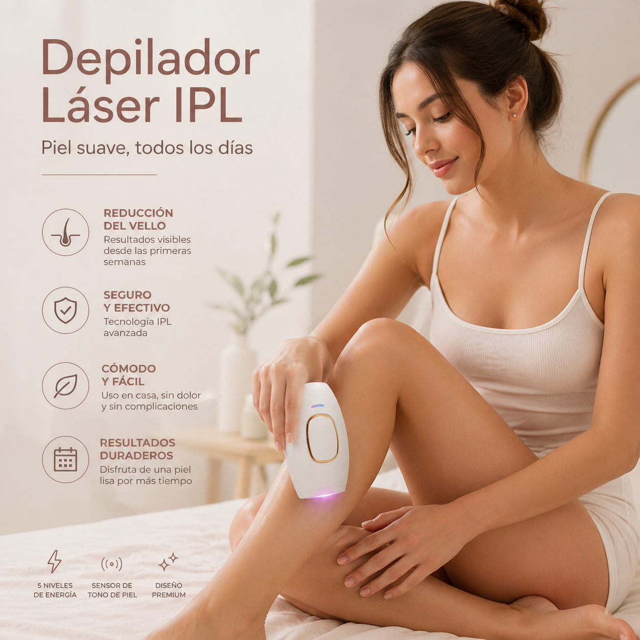 Depilador Láser Ipl