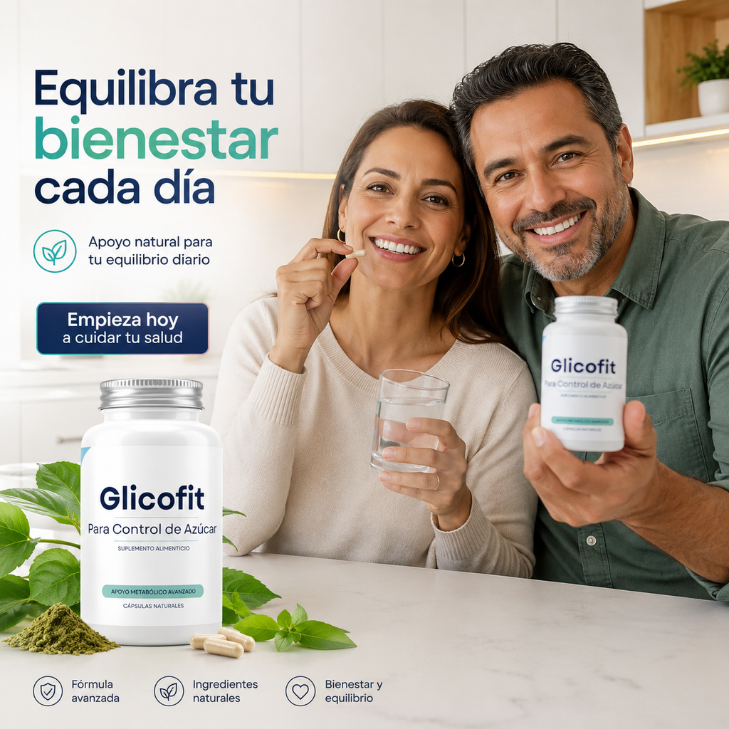 🔥 ¡ÚLTIMOS DÍAS DE PROMOCIÓN ESPECIAL!🌿 Glicofit: Control Natural para tu Bienestar Diario con 20% OFF + Envío Gratis  por tiempo limitado 🚚💚