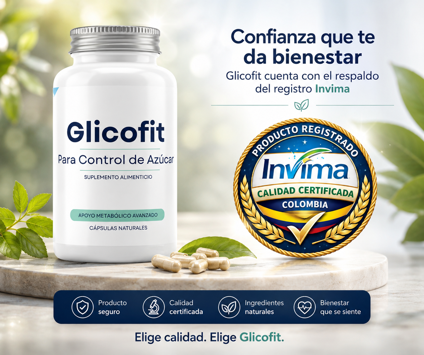 🔥 ¡ÚLTIMOS DÍAS DE PROMOCIÓN ESPECIAL!🌿 Glicofit: Control Natural para tu Bienestar Diario con 20% OFF + Envío Gratis  por tiempo limitado 🚚💚