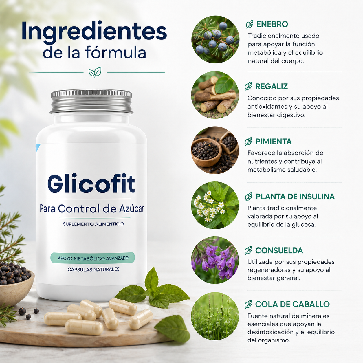 🔥 ¡ÚLTIMOS DÍAS DE PROMOCIÓN ESPECIAL!🌿 Glicofit: Control Natural para tu Bienestar Diario con 20% OFF + Envío Gratis  por tiempo limitado 🚚💚